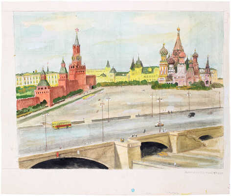 Винокур Владимир Исаакович. Москворецкий мост